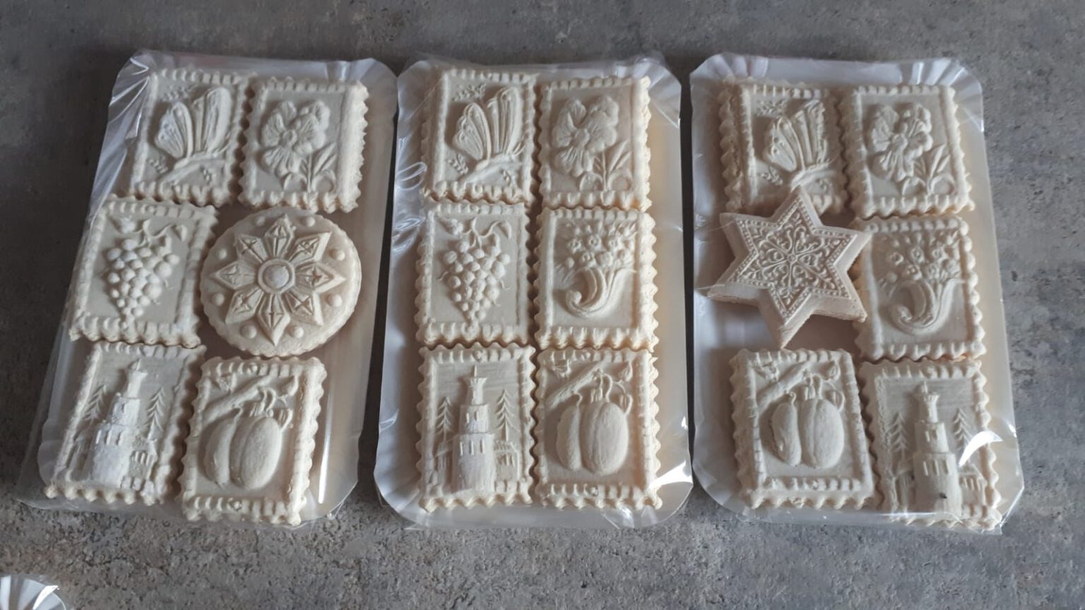 Springerle 6 Teiliges Set (Mischung) Wachsmodel.de